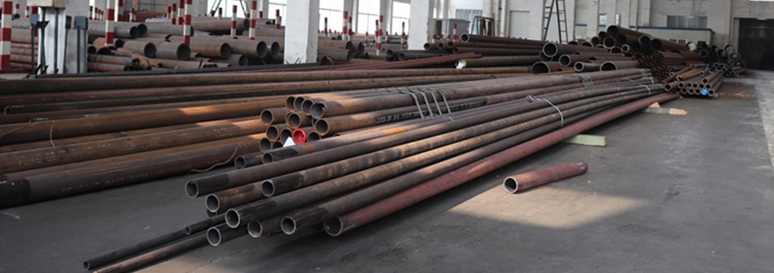 Raw materials workshop of carbon steel pipes